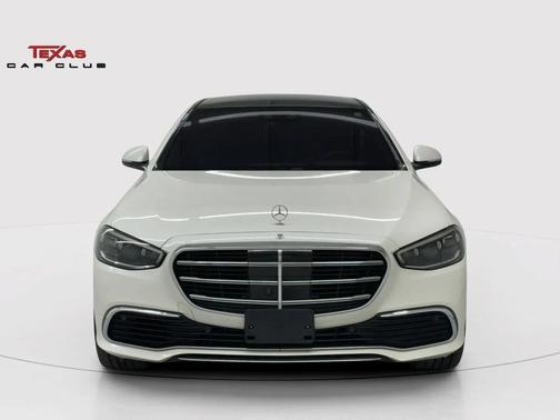 White 2022 Mercedes-Benz S-Class 4MATIC