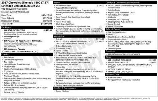 2017 Chevrolet Silverado 1500 LT