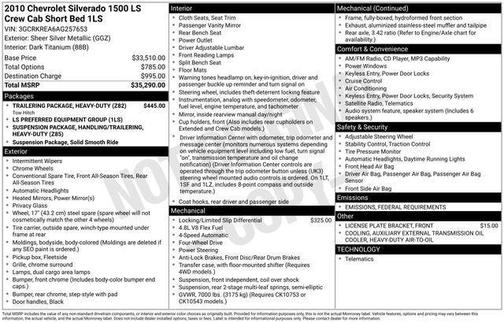 2010 Chevrolet Silverado 1500 LS