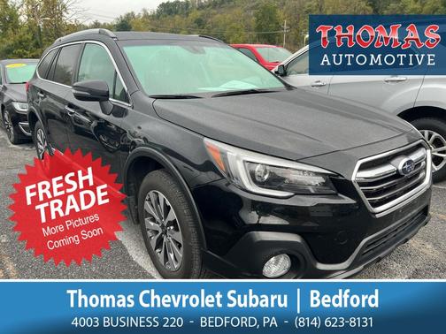 Crystal Black Silica 2018 Subaru Outback 3.6R Touring