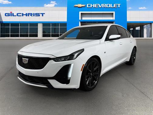 Summit White 2022 Cadillac CT5 Sport