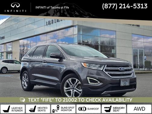 Magnetic 2017 Ford Edge Titanium