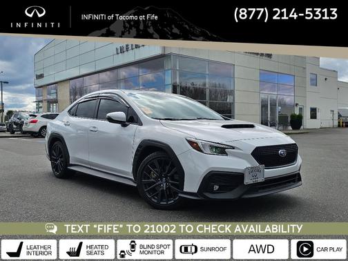 Ceramic White 2024 Subaru WRX Limited