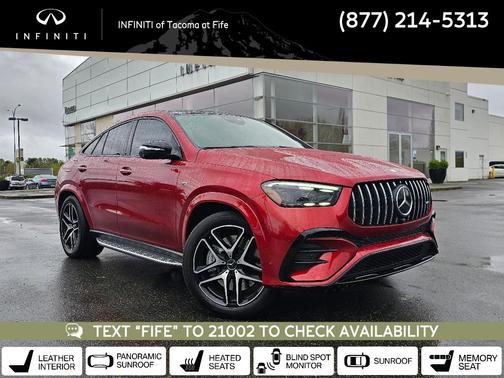 Red 2024 Mercedes-Benz AMG GLE 53 Base