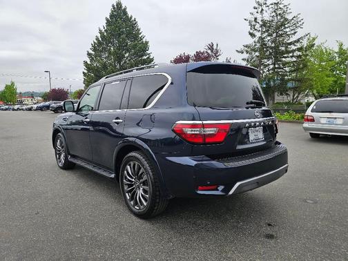 Hermosa Blue 2024 Nissan Armada Platinum