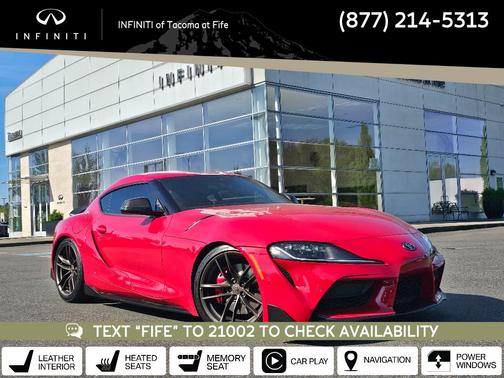 Renaissance Red 2020 Toyota Supra 3.0