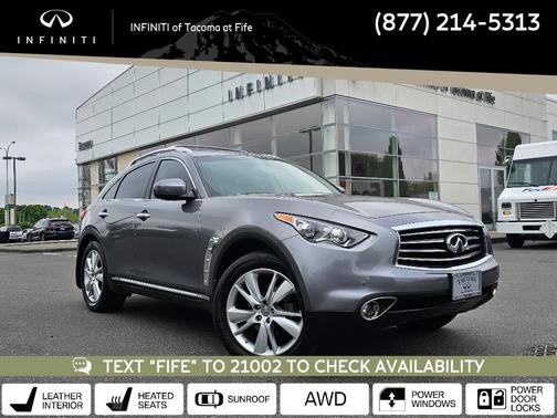 Graphite Shadow 2013 INFINITI FX37 Base
