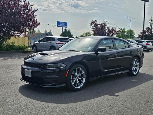 Pitch Black Clearcoat 2022 Dodge Charger GT