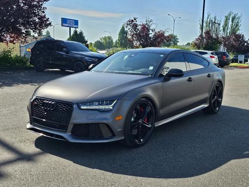 Gray 2016 Audi RS 7 4.0T PRESTIGE