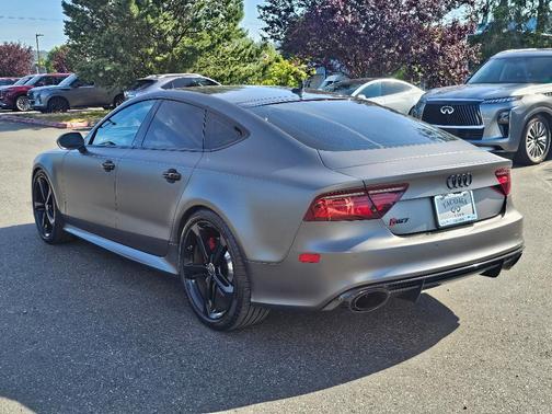 Gray 2016 Audi RS 7 4.0T PRESTIGE
