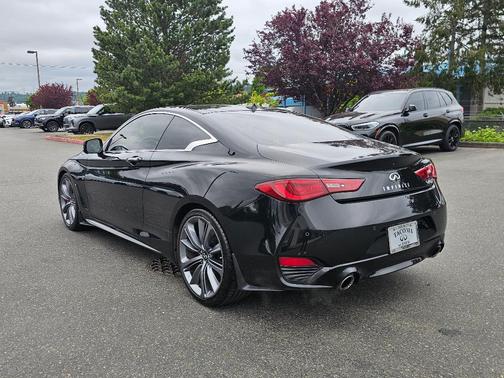 Midnight Black 2022 INFINITI Q60 3.0t Red Sport 400