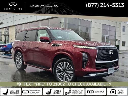 2025 INFINITI QX80 SENSORY