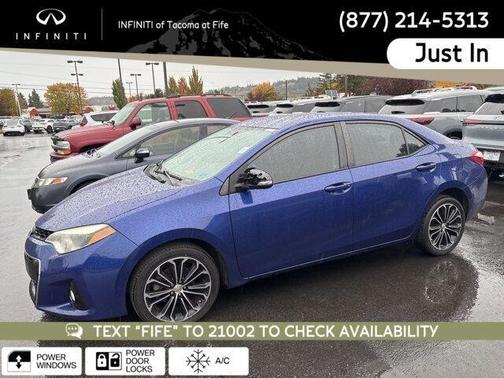 2015 Toyota Corolla S Plus