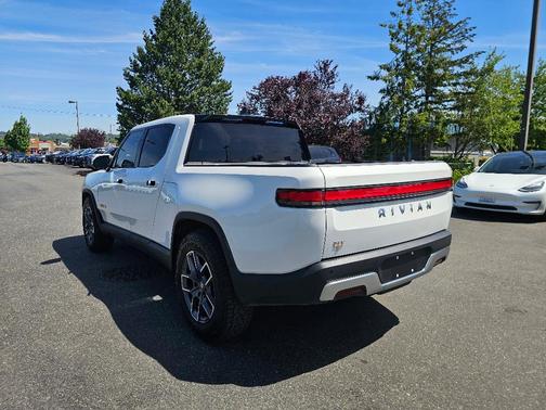 White 2022 Rivian R1T Adventure Package
