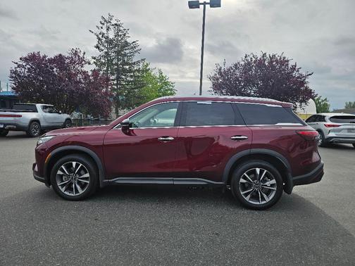 Deep Bordeaux 2024 INFINITI QX60 Luxe