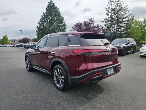 Deep Bordeaux 2024 INFINITI QX60 Luxe