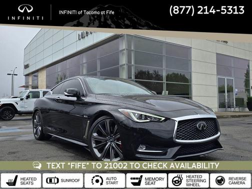 2019 INFINITI Q60 3.0t Red Sport 400