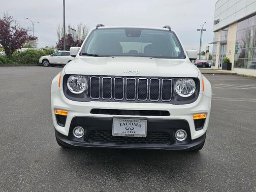 Alpine White Clearcoat 2021 Jeep Renegade Latitude