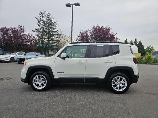 Alpine White Clearcoat 2021 Jeep Renegade Latitude