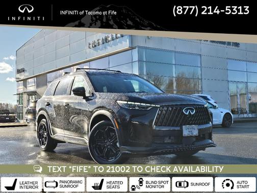 Diamond Black 2026 INFINITI QX60 SPORT