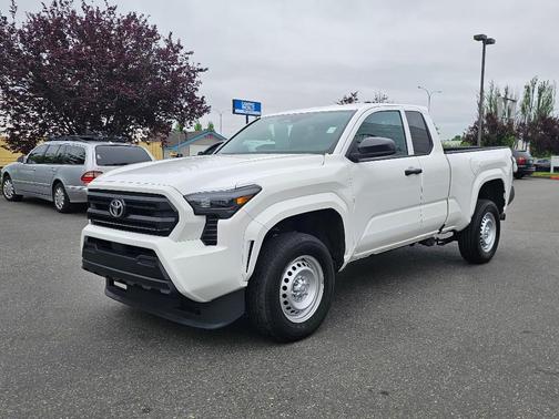 White 2024 Toyota Tacoma SR