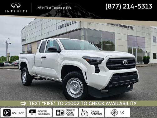 White 2024 Toyota Tacoma SR