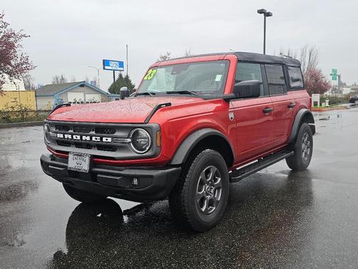 Hot Pepper Red Metallic Tinted Clearcoat 2023 Ford Bronco Big Bend