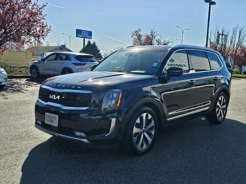 Ebony Black 2022 Kia Telluride SX