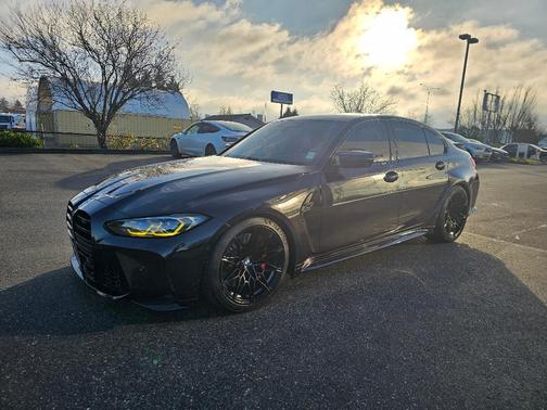 Black Sapphire Metallic 2021 BMW M3 Competition