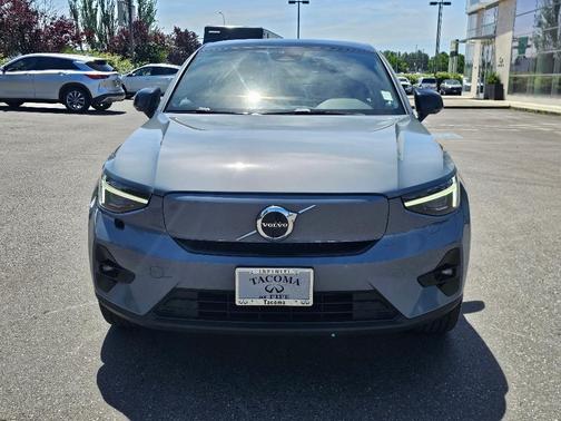 Thunder Gray Metallic 2023 Volvo C40 Recharge Pure Electric Twin Ultimate