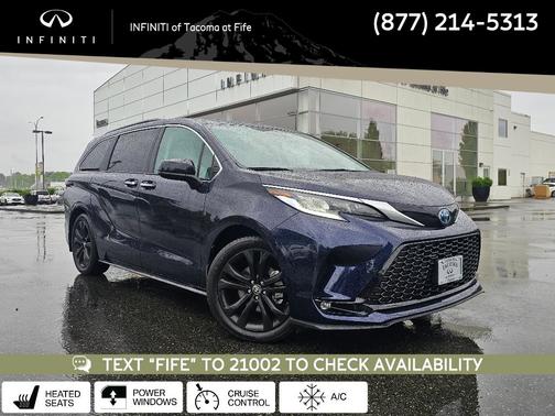 Blueprint 2022 Toyota Sienna XSE