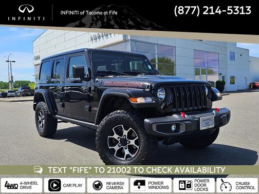 Black Clearcoat 2021 Jeep Wrangler Unlimited Rubicon