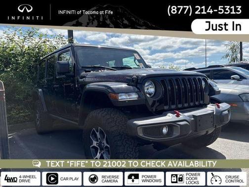 Black Clearcoat 2021 Jeep Wrangler Unlimited Rubicon