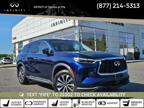 Grand Blue 2025 INFINITI QX60 Pure