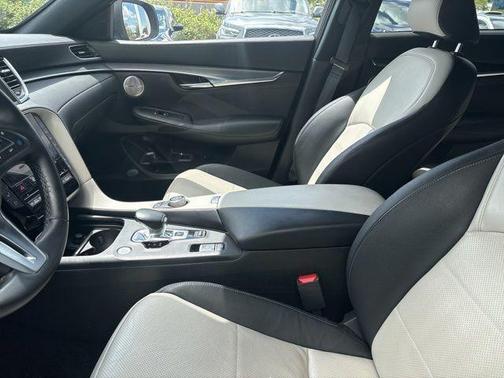 Hermosa Blue 2023 INFINITI QX55 ESSENTIAL