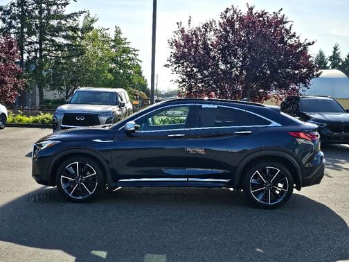 Hermosa Blue 2023 INFINITI QX55 ESSENTIAL