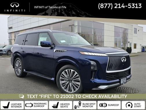 2025 INFINITI QX80 SENSORY