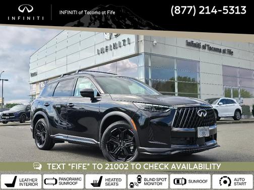 Diamond Black 2026 INFINITI QX60 SPORT
