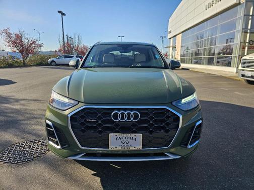 District Green Metallic 2022 Audi Q5 45 S line quattro Premium