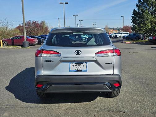 Silver 2024 Toyota Corolla Cross Hybrid S