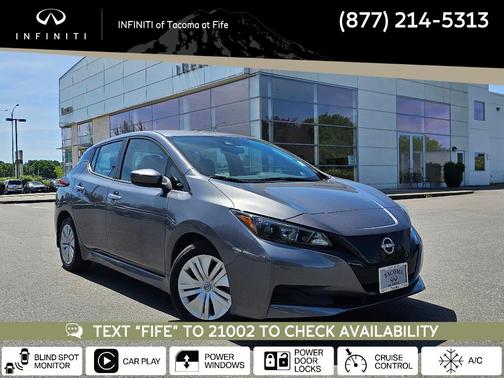 Gun Metallic 2024 Nissan Leaf S