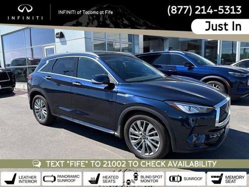 Hermosa Blue 2024 INFINITI QX50 Luxe