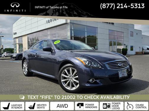 Blue Slate 2012 INFINITI G37x Base