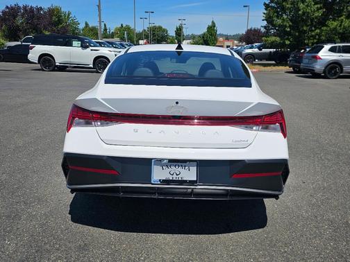 White 2025 Hyundai ELANTRA Limited