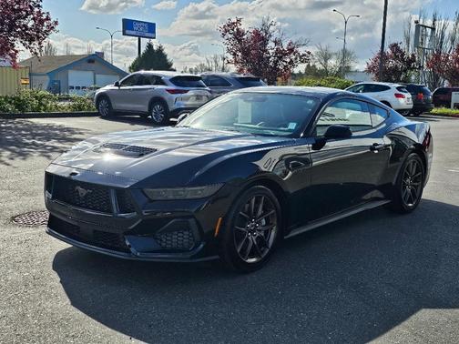 Shadow Black 2025 Ford Mustang GT Premium
