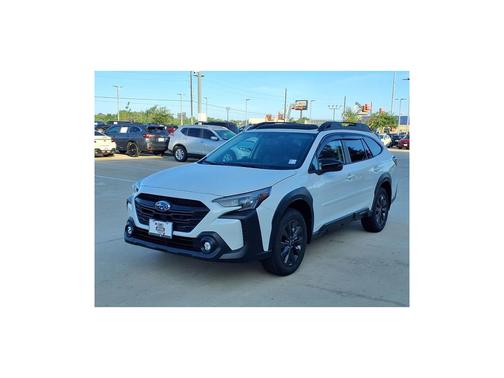 Crystal White Pearl 2025 Subaru Outback Onyx Edition