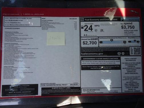 2024 Jaguar XF R-Dynamic SE