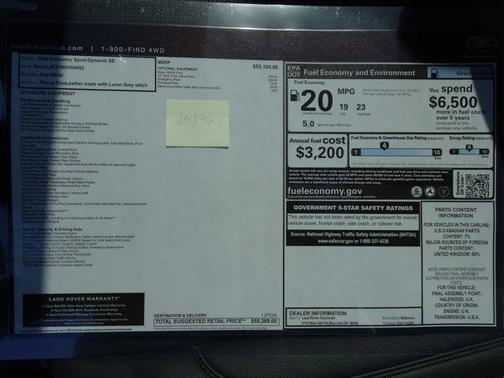 2025 Land Rover Discovery Sport Dynamic SE