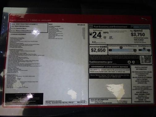 2025 Jaguar F-PACE P250 R-Dynamic S