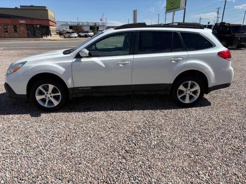 Satin White Pearl 2014 Subaru Outback 2.5i Limited